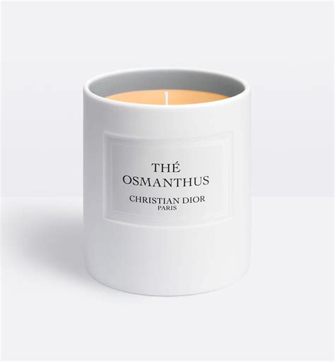 candele dior|dior candle osmanthus.